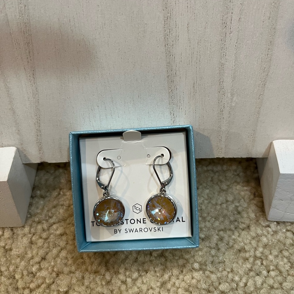 Touchstone Crystal Ochre Delite Lulu Earrings